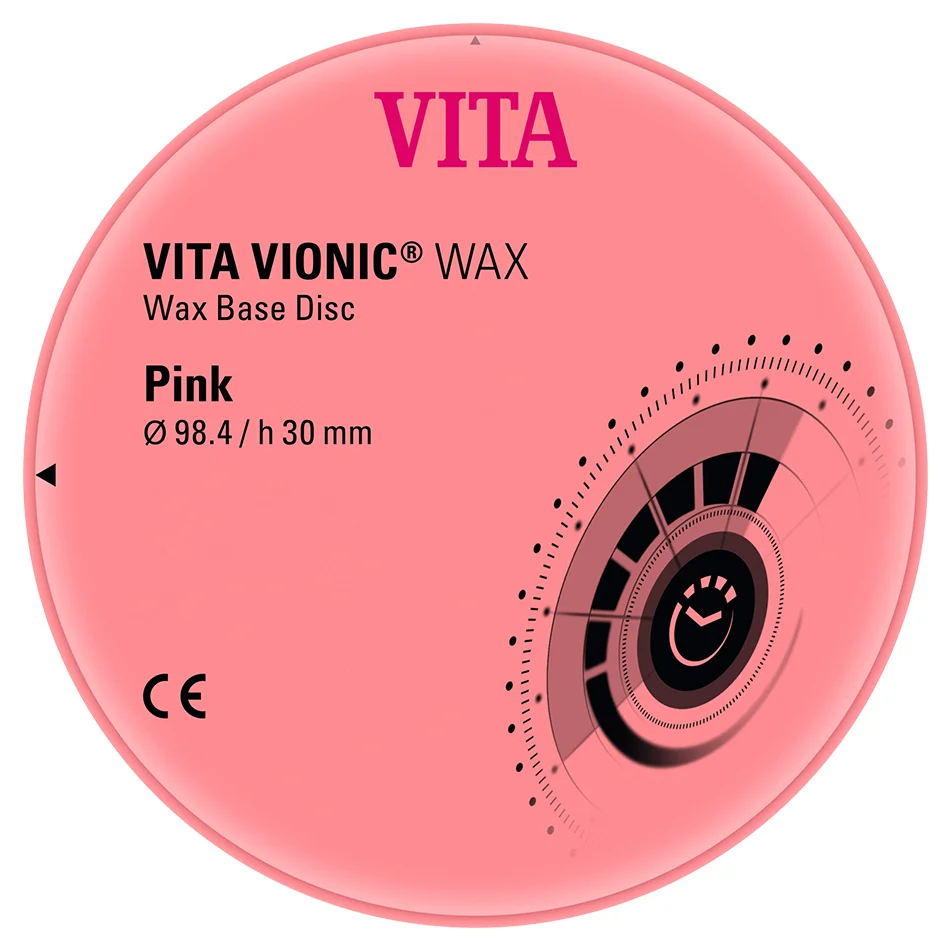 VITA VIONIC WAX, Pink, Ã 98.4 x h 30 mm, 1 pc.