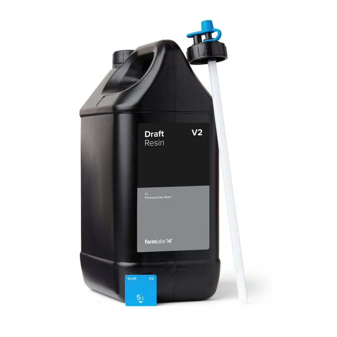 Draft Resin Cartridge v2. Bulk 5-liter