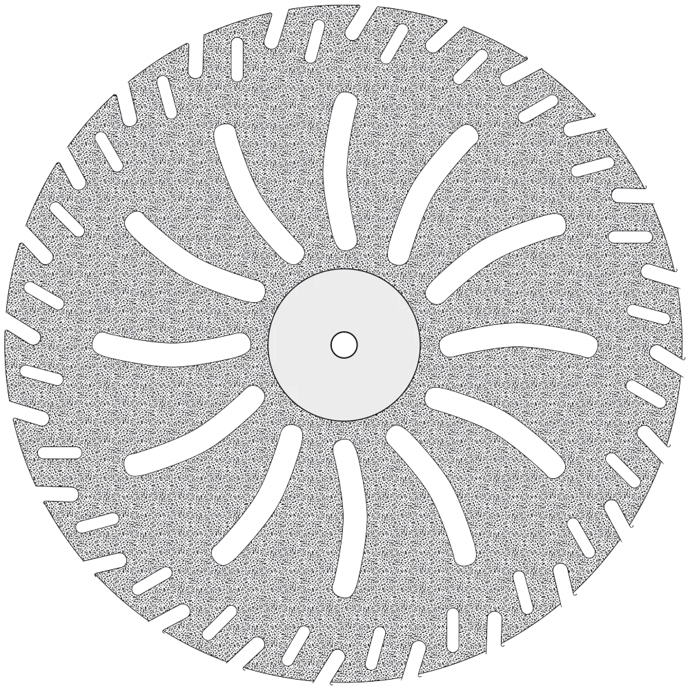 NTI - Presskeramik kaptrissa (blå-medium)- 378.524.450- 1-pack
