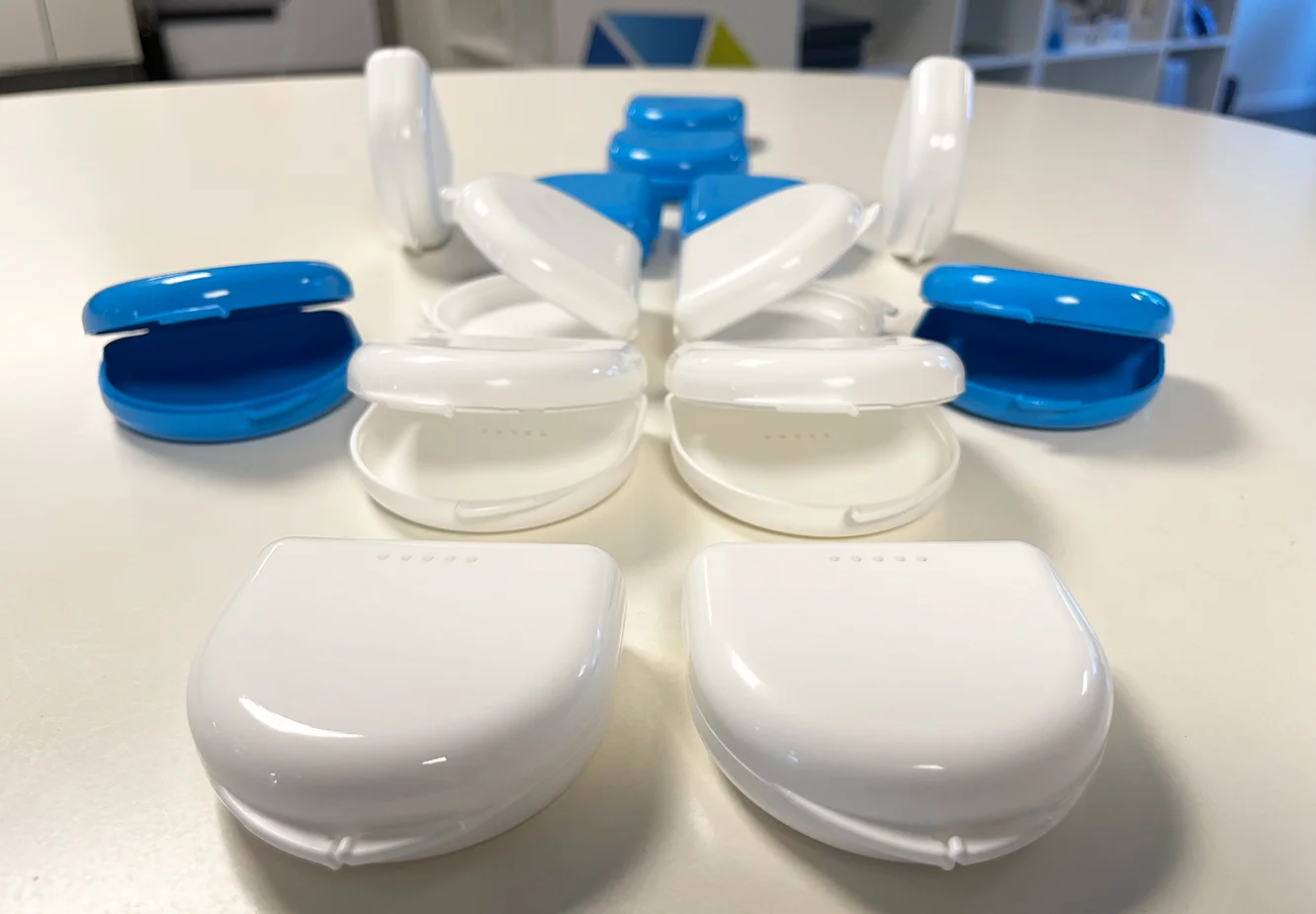 Bettskeneask (7,8x7,3x3cm) white, 10p