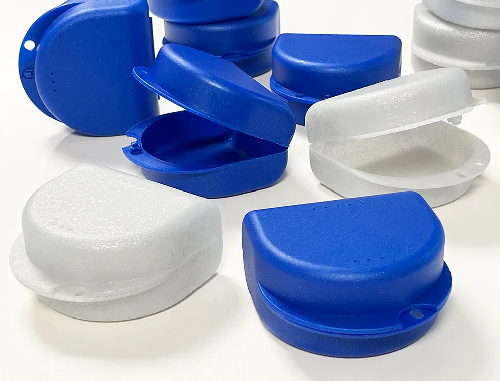 Protesask(8x7x4cm) Glitter- BLUE, 10p