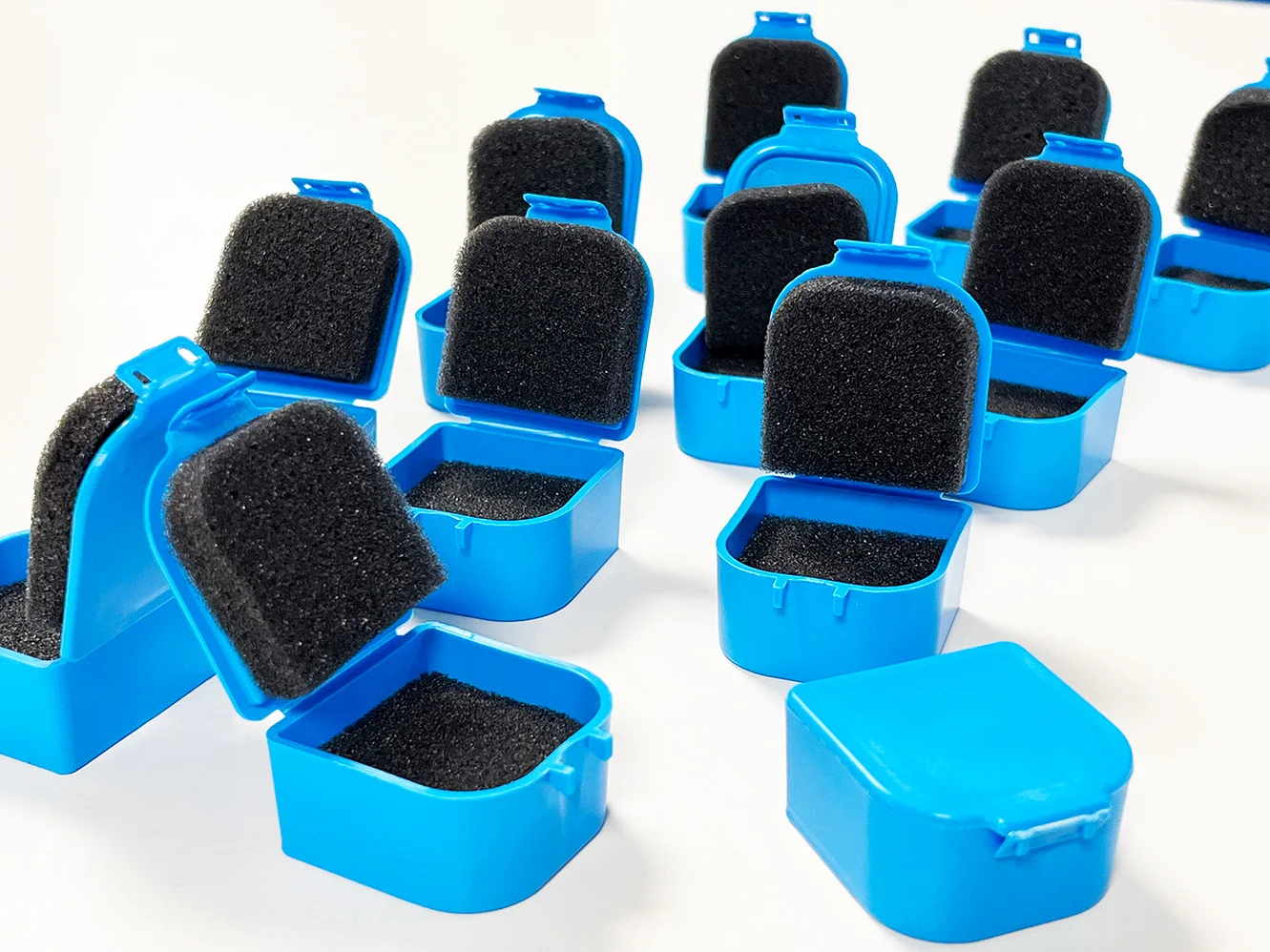 Labask liten (3,5x3,5x2cm) 100p Blue