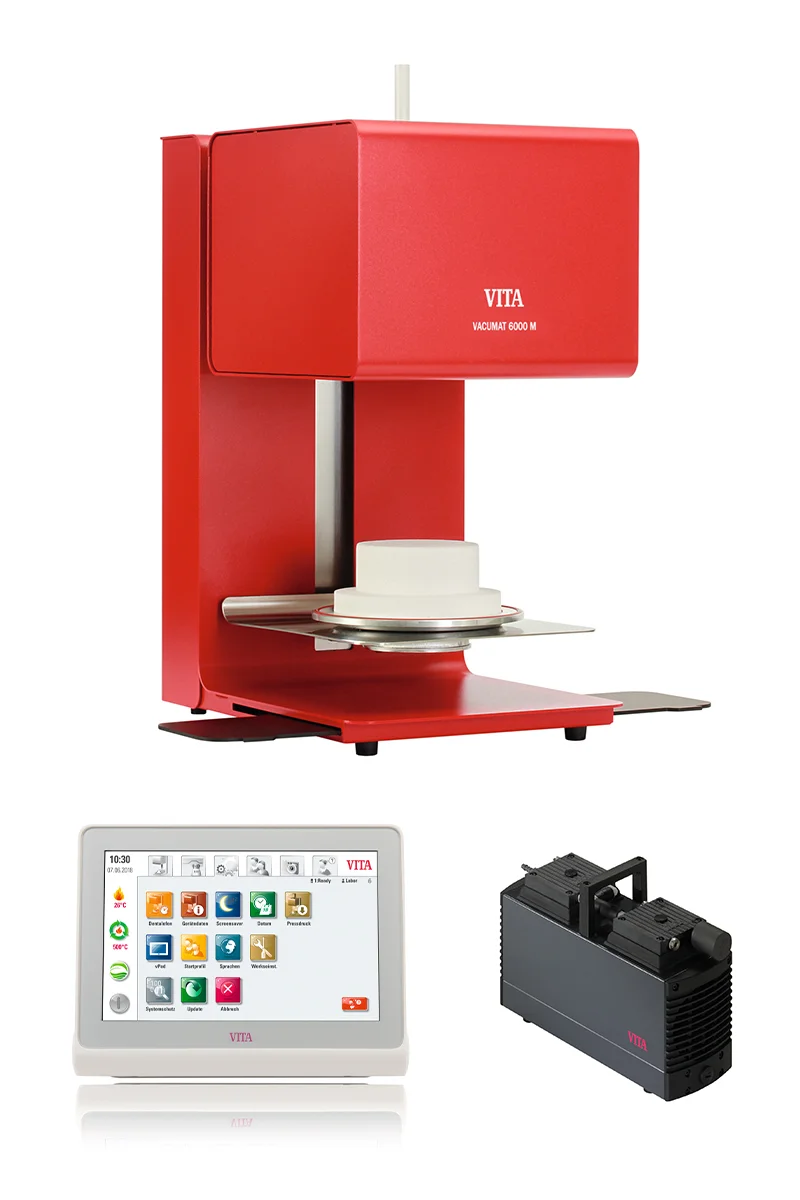 VITA VACUMAT 6000 M Special edition red. Inkl. pump och v-pad comfort (230 V)