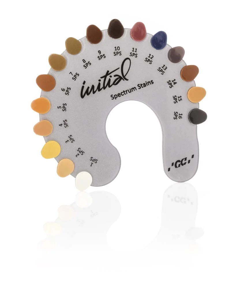 GC Initial Spectrum Stain Shade Guide