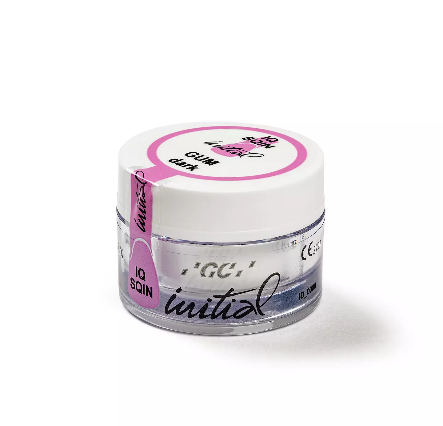 GC Initial IQ, SQIN Powder, GUM, dark