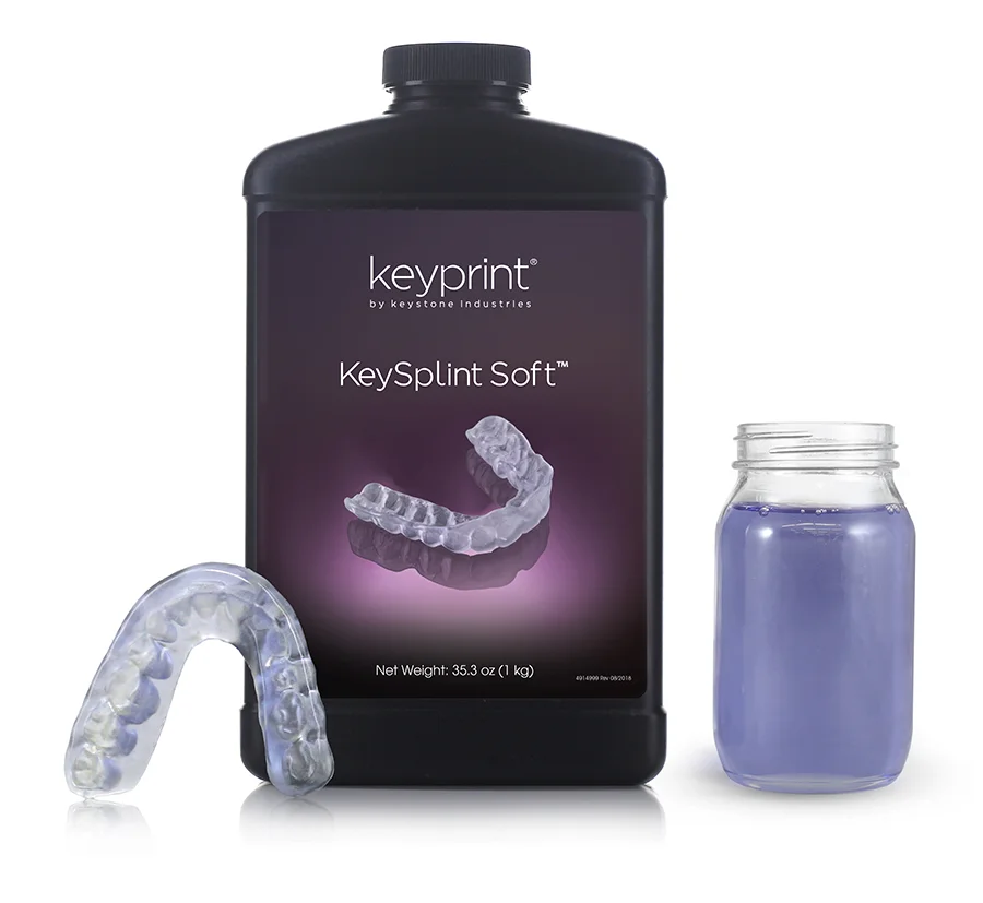 KeySplint Soft -Light Violet, Translucent - 1KG