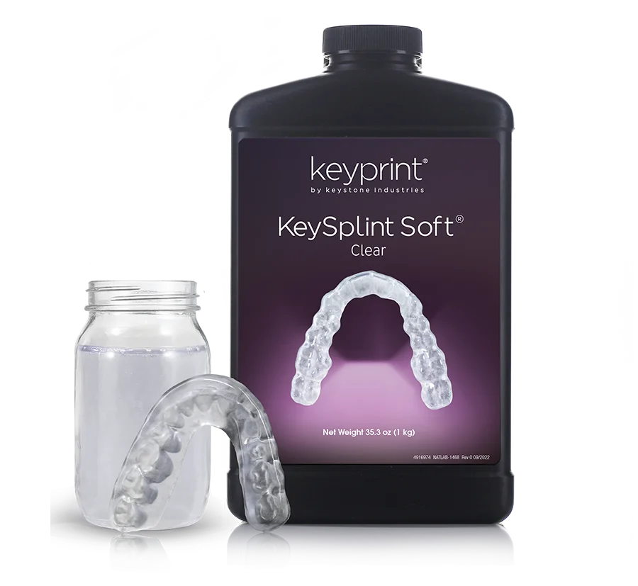 KeySplint Soft - Clear, 1KG