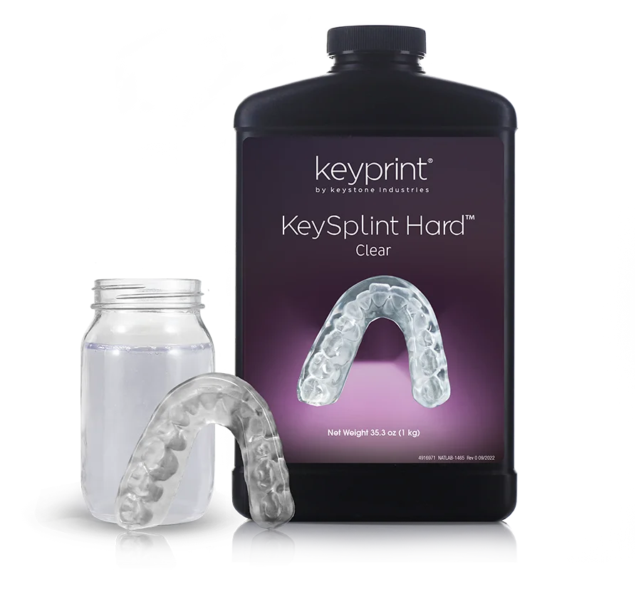 KeySplint Hard - Clear, 1KG