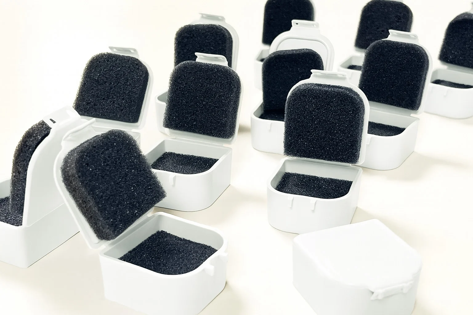 Labask liten (3,5x3,5x2cm) white 100p