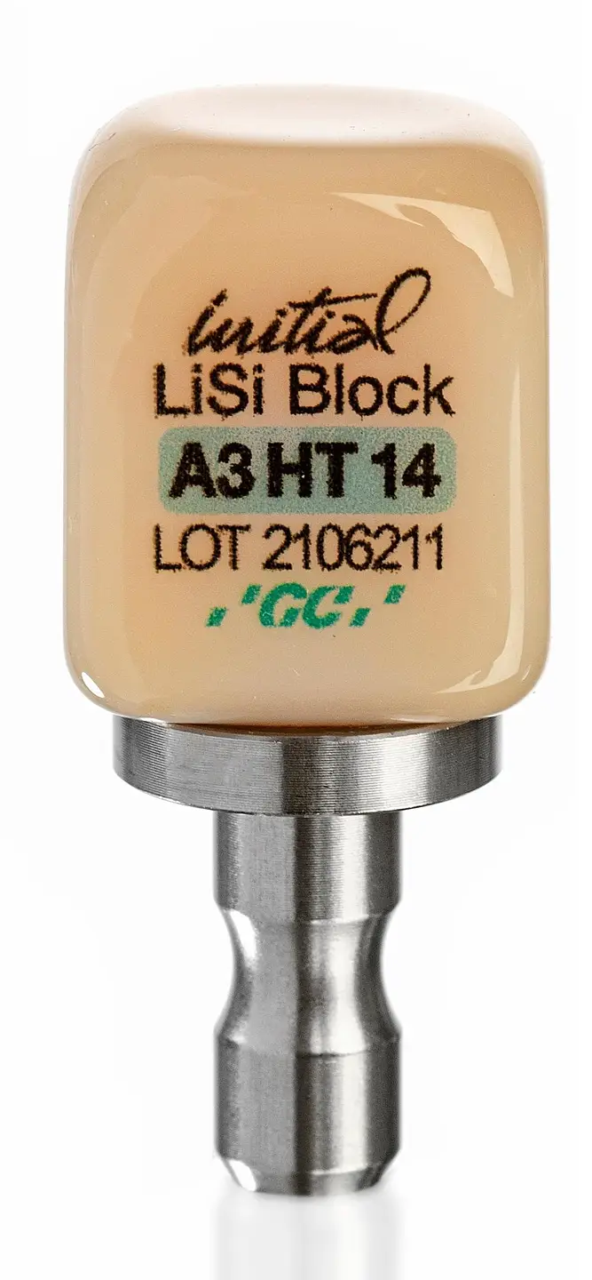 GC Initial LiSi Block, CEREC, Size 14, A3.5  HT