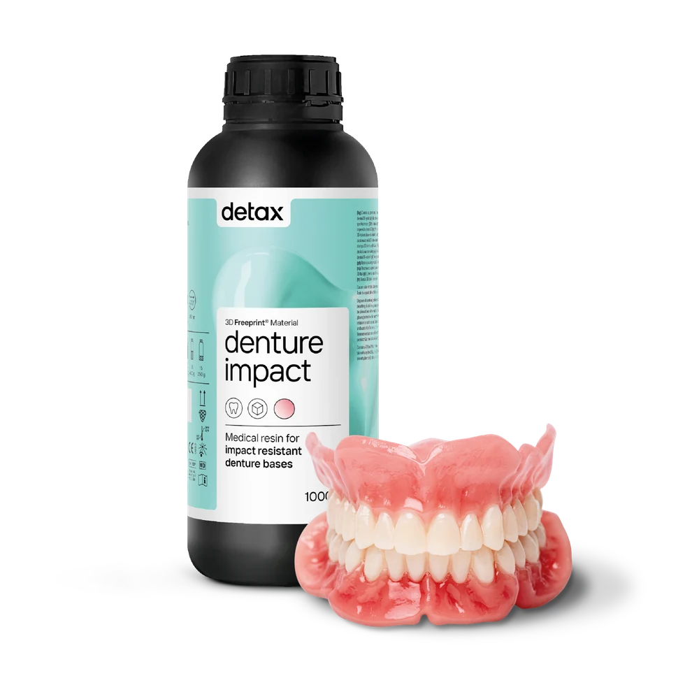 Detax FREEPRINT denture impact pink 1.000 g