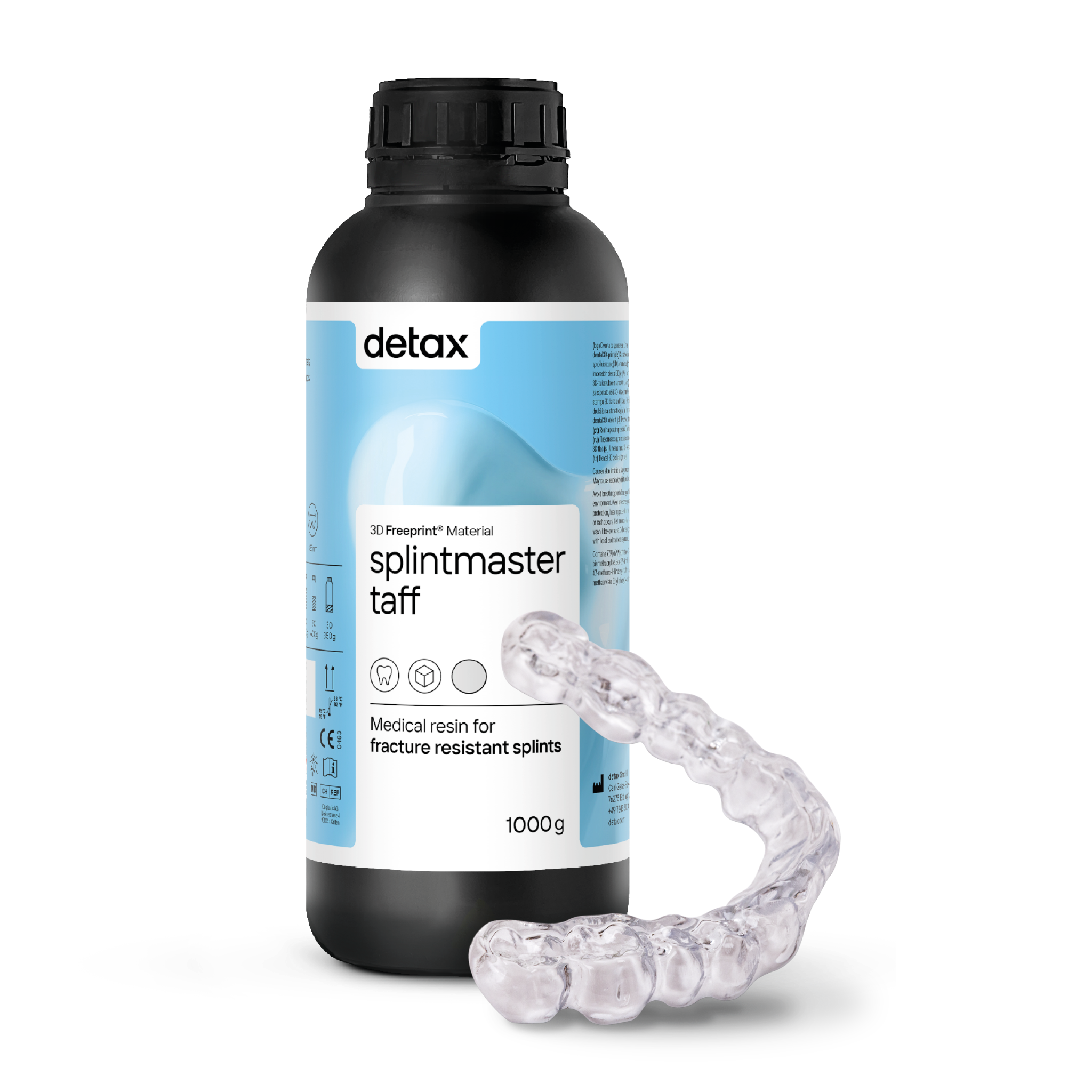Detax FREEPRINT splintmaster taff 1.000 g