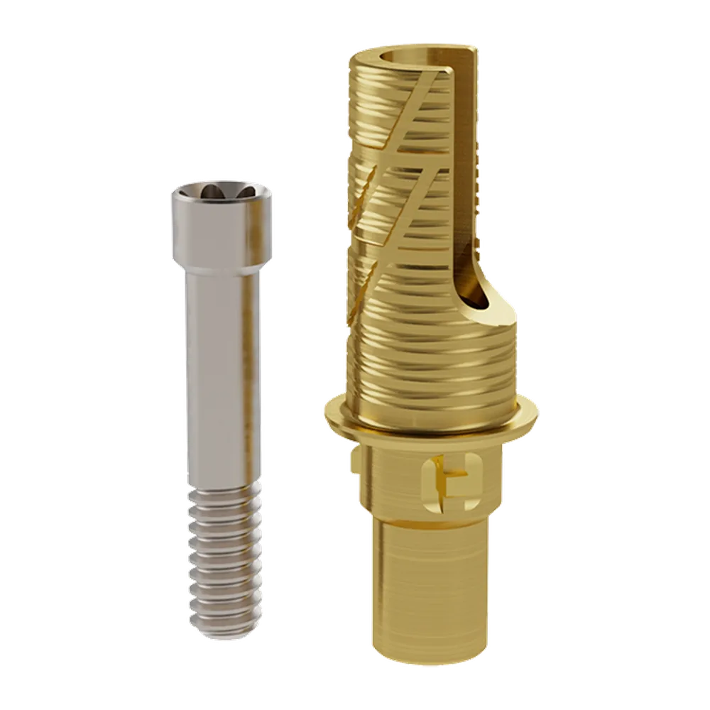Elos Accurate Hybrid Base G Engaging - Camlog 4.3 (Gingival Height 0.3 mm - Flat)