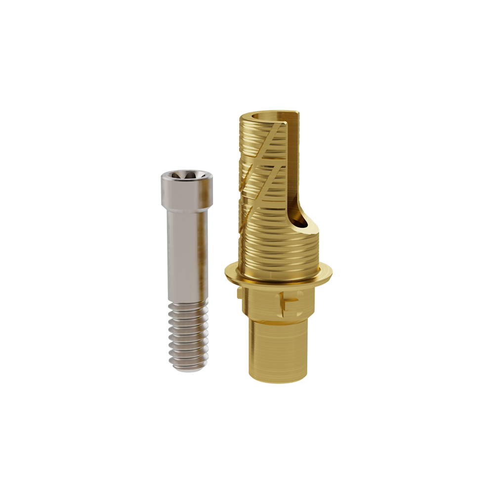 Elos Accurate Hybrid Base G Engaging - Camlog 5.0 (Gingival Height 0.3 mm - Flat)