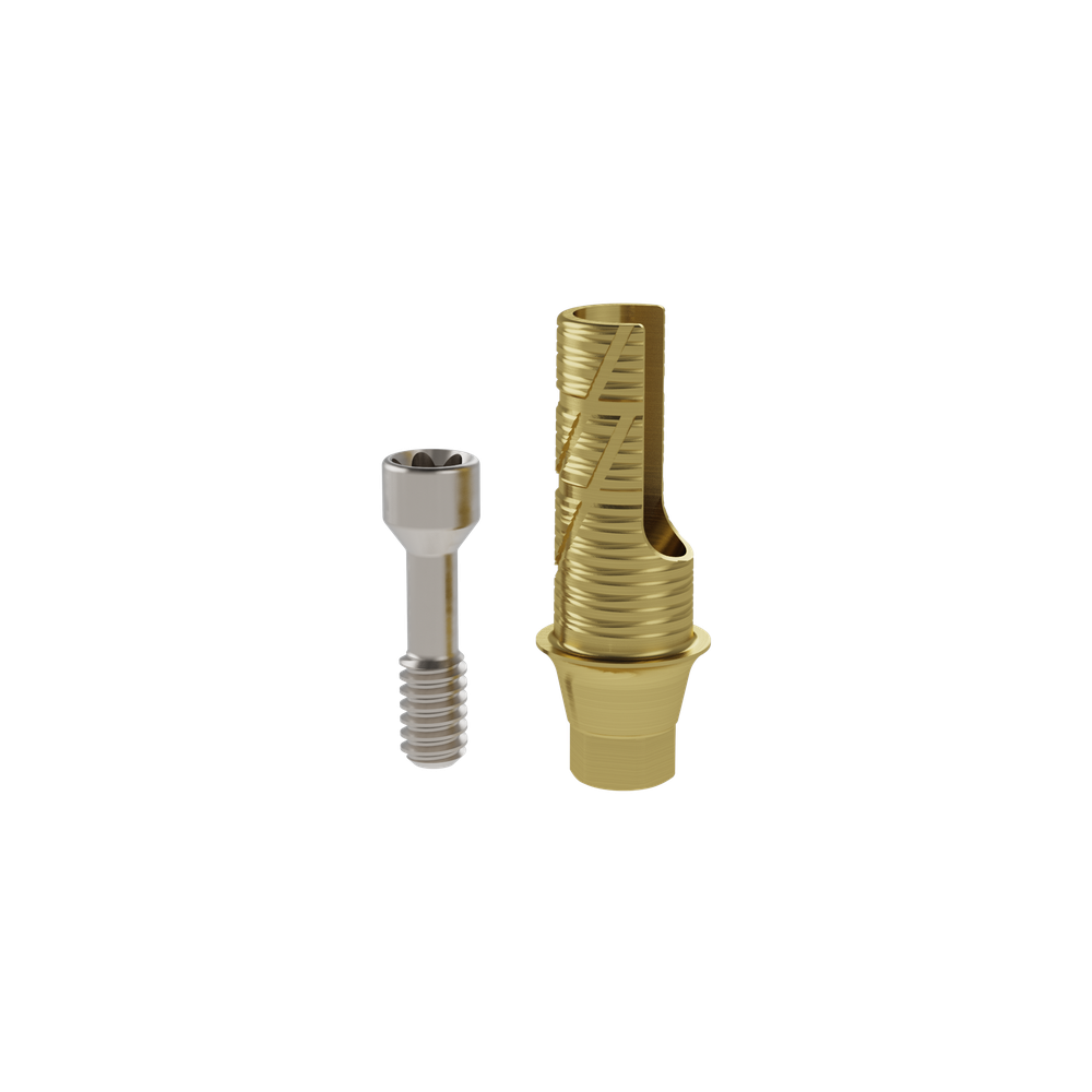 Elos Accurate Hybrid Base G Engaging - Nobel Conical Connection 3.5/3.75 NP (Gingival height 1.0 mm)