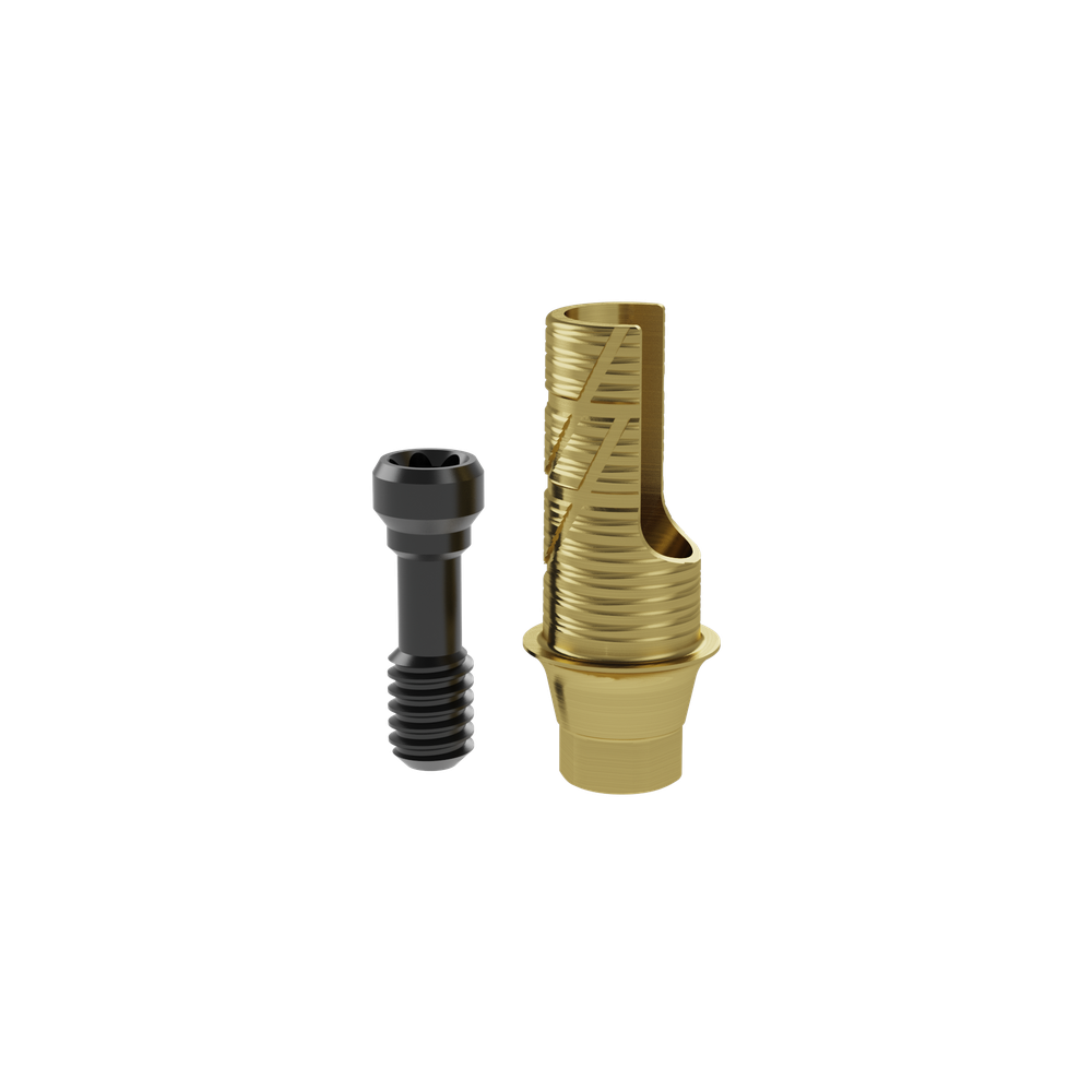 Elos Accurate Hybrid Base G Engaging - Nobel Conical Connection 4.3/5.0 RP (Gingival height 1.0 mm)