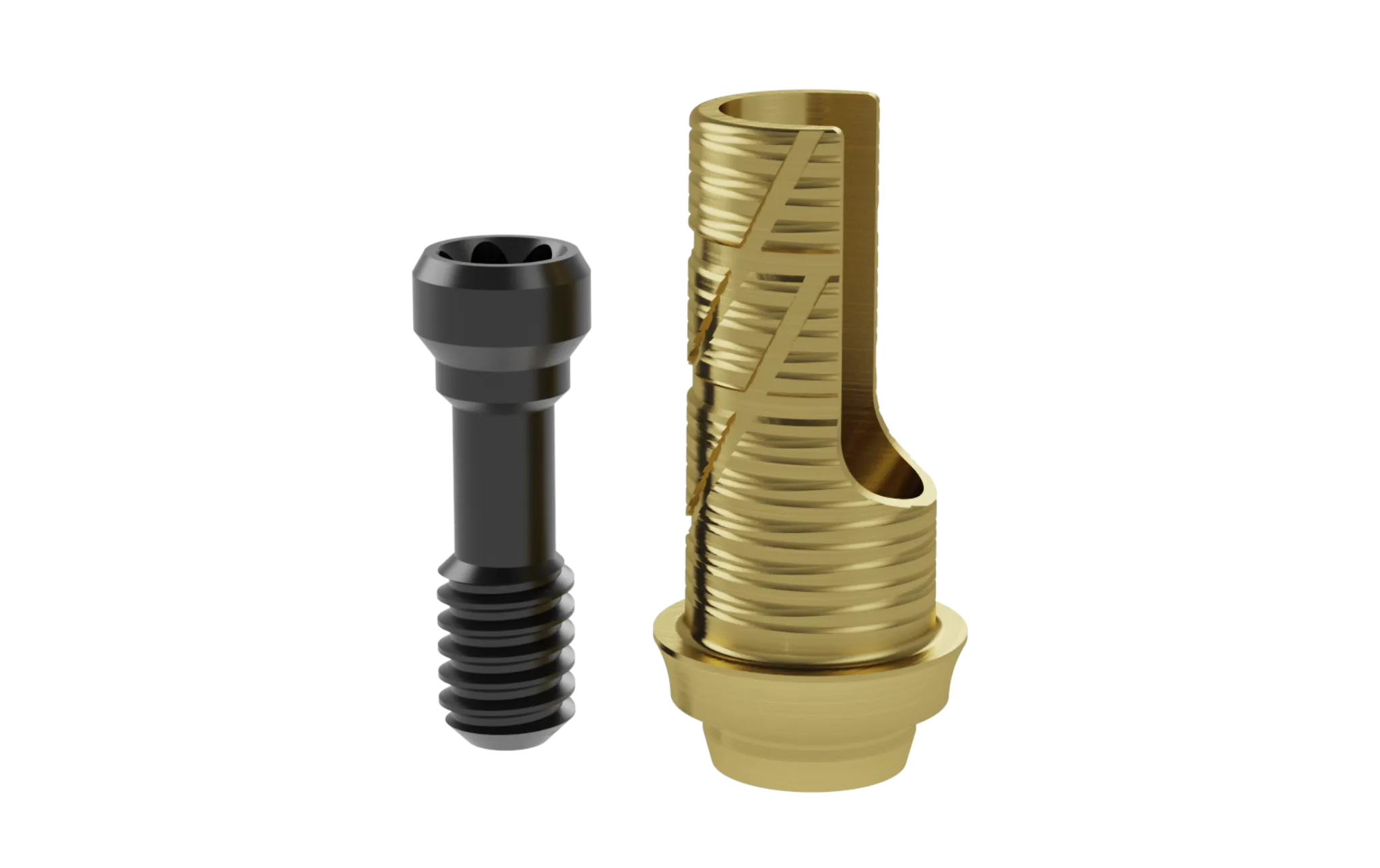 Elos Accurate Hybrid Base G Non-Engaging - Nobel Conical Connection 4.3/5.0 RP (Gingival height 1.0 mm)