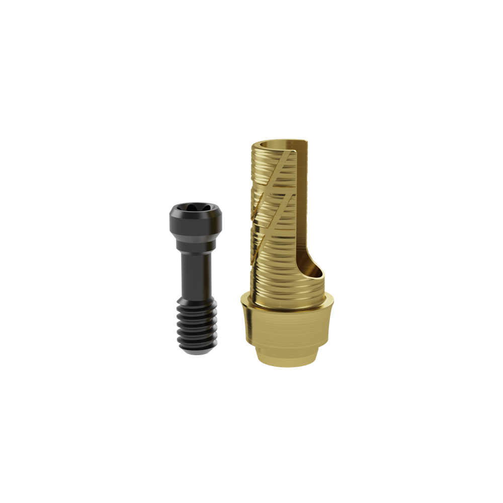 Elos Accurate Hybrid Base G Non-Engaging - Nobel Conical Connection 4.3/5.0 RP (Gingival height 2.0 mm)