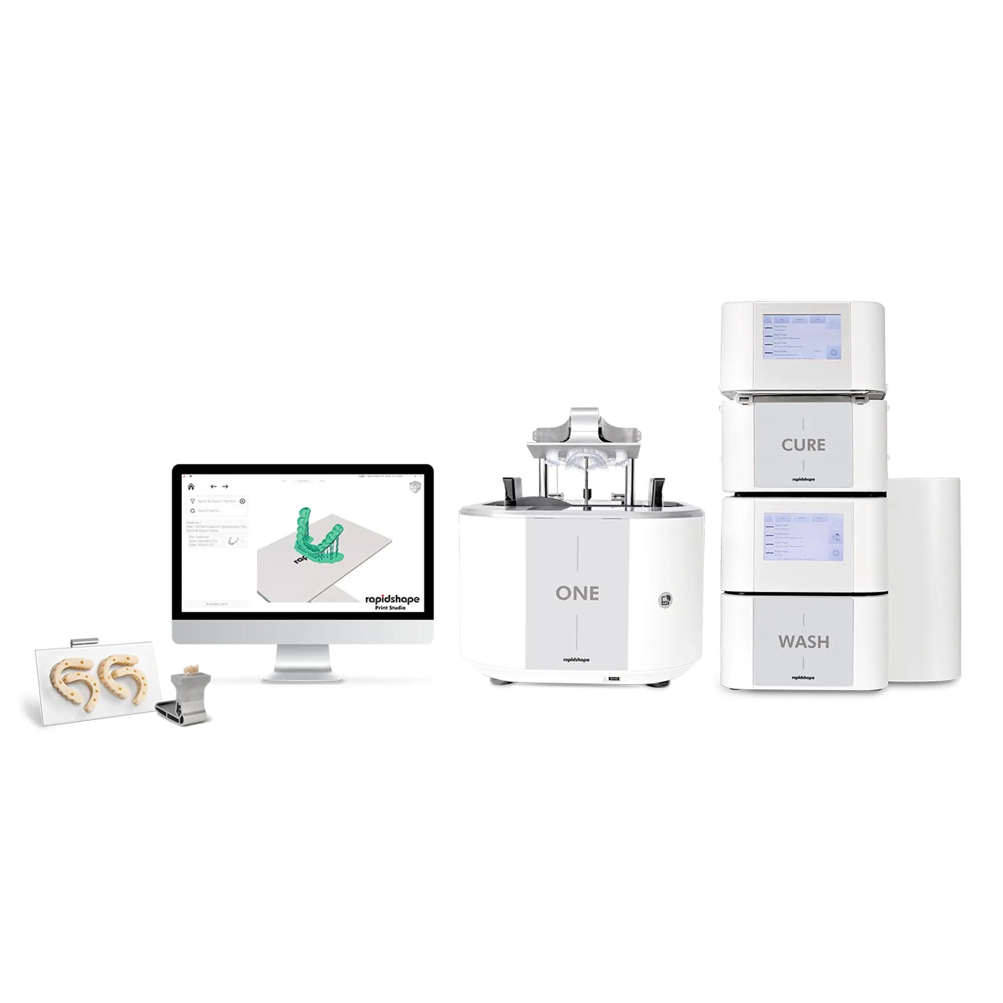 Rapid Shape ONE + WASH + CURE + 1 Year CARE PLUS (Bundle package)