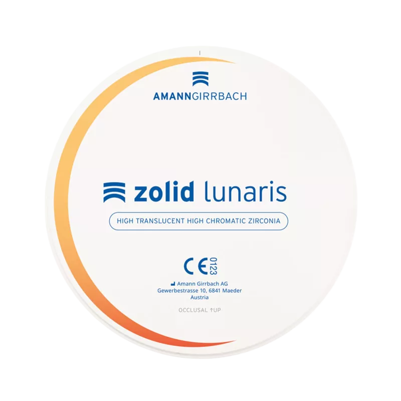 Zolid Lunaris 12mm - Multilayer för alla indikationer