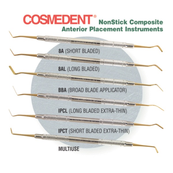 Cosmedent Anterior Kit, 6 instrument