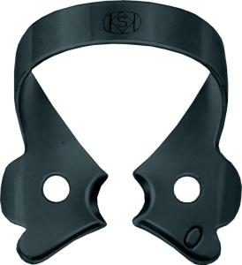 Kofferdamklammer svart #0