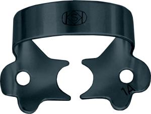 Kofferdamklammer svart #1A