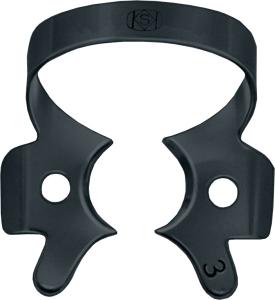 Kofferdamklammer svart #3