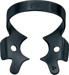 Kofferdamklammer svart #4