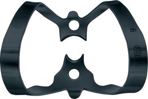 Kofferdamklammer svart #6