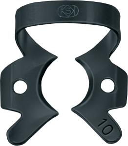 Kofferdamklammer svart #10