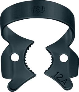 Kofferdamklammer svart #12A