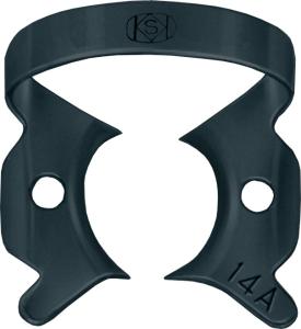 Kofferdamklammer svart #14A