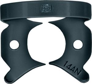 Kofferdamklammer svart #14AN