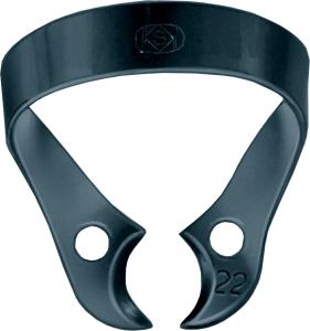 Kofferdamklammer svart #22