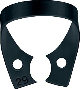 Kofferdamklammer svart #29