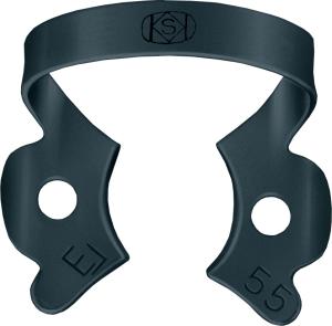 Kofferdamklammer svart #55