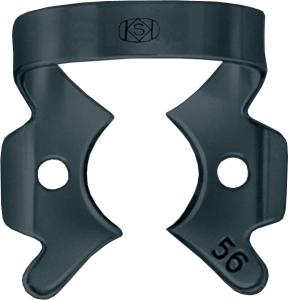 Kofferdamklammer svart #56