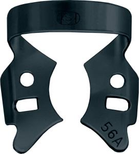 Kofferdamklammer svart #56A