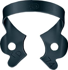 Kofferdamklammer svart #74