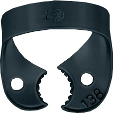 Kofferdamklammer svart #138