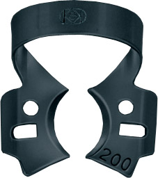 Kofferdamklammer svart #200