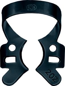 Kofferdamklammer svart #202