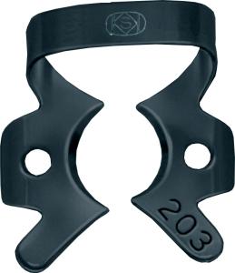 Kofferdamklammer svart #203