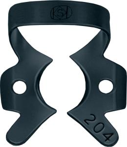 Kofferdamklammer svart #204