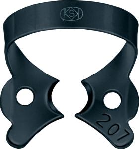 Kofferdamklammer svart #207