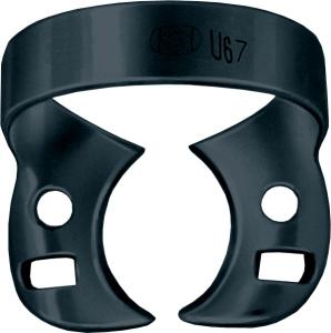 Kofferdamklammer svart #U67