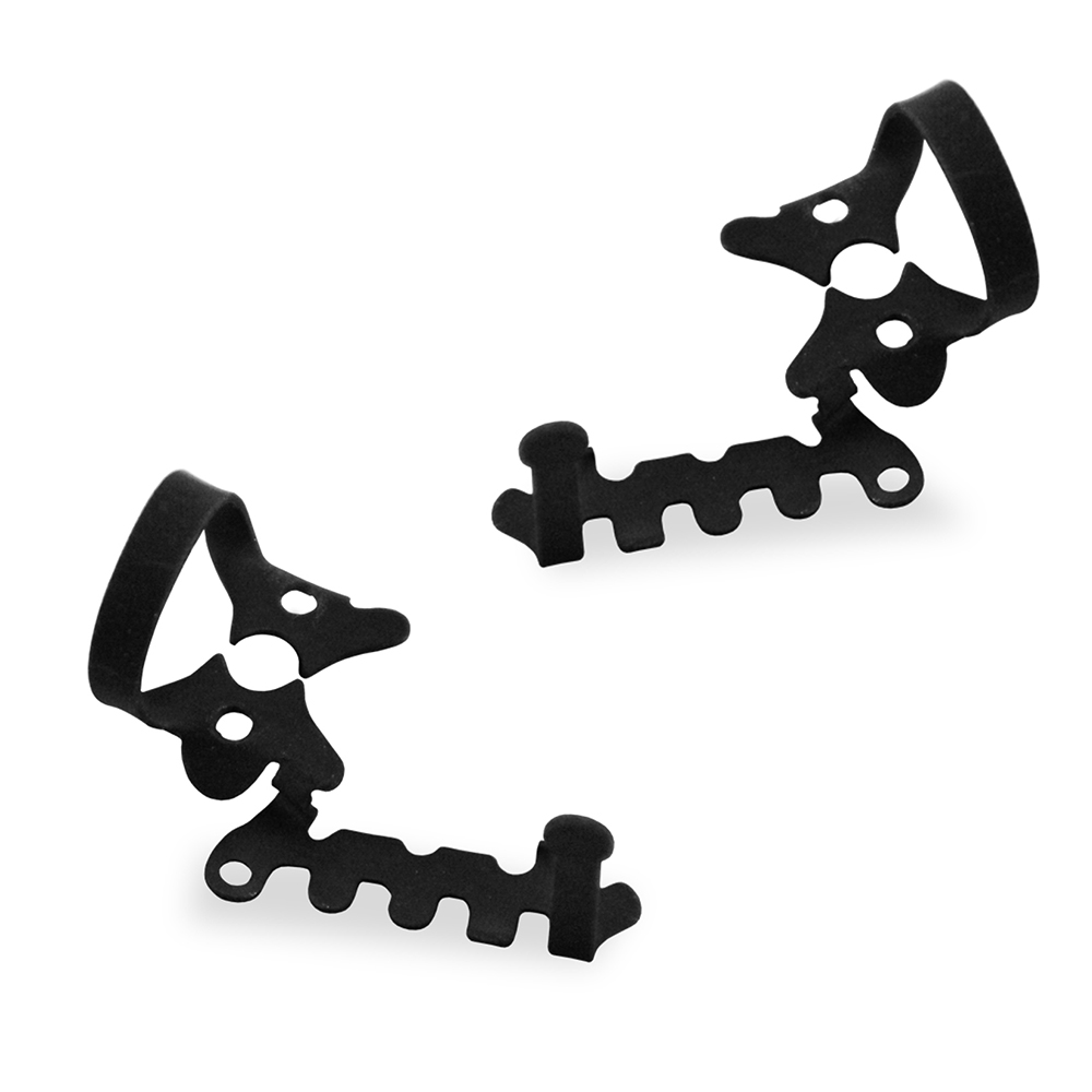 Hallerklammer, vänster+höger