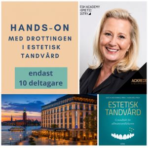 Estetiska fyllningar i fronten HANDS-ON med Cecilia Ömo