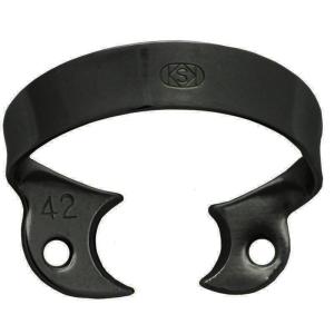 Kofferdamklammer svart #42 (B2)